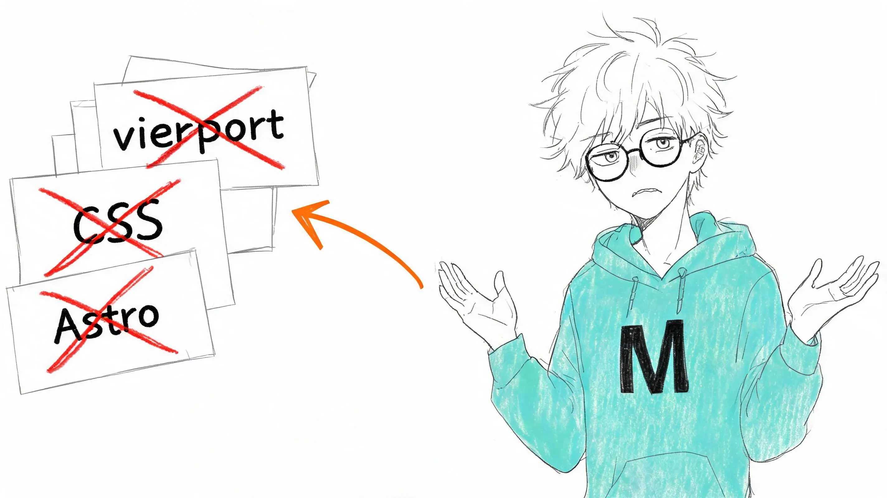 三连排查 viewport、CSS、Astro 全部失败