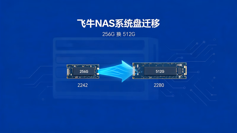 飞牛NAS系统盘迁移封面