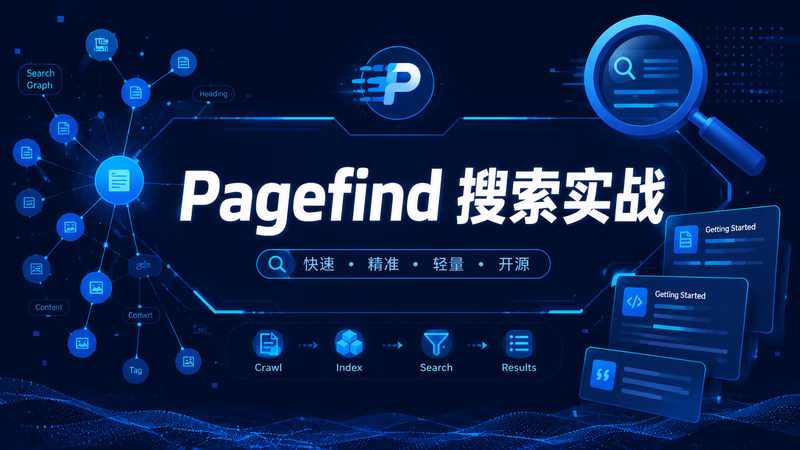 Pagefind 搜索实战